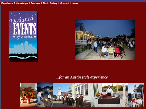 DEAustin web home page