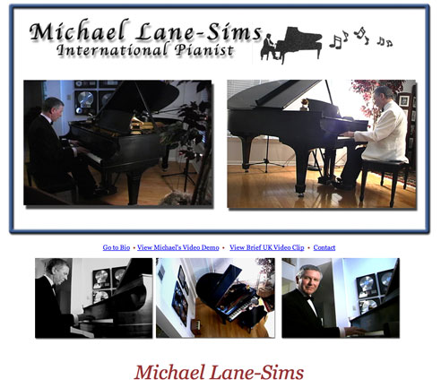 Michael Lane Sims  Home Web Page