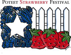 picture of Poteet Strawberry Festival logo design