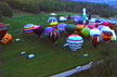 picture of hot air balloons at the 1992 Baltimore Preakness  balloon races
