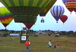 picture from Phantom Productions' hot air balloon video catalog item Harris Branch Hot air balloon festival