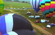 picture of hot air balloons at the Poteet Strawberry Festival