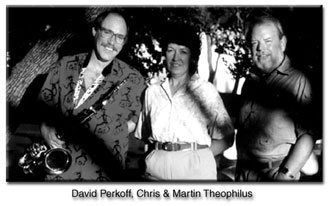 David Perkoff with Chris & Martin